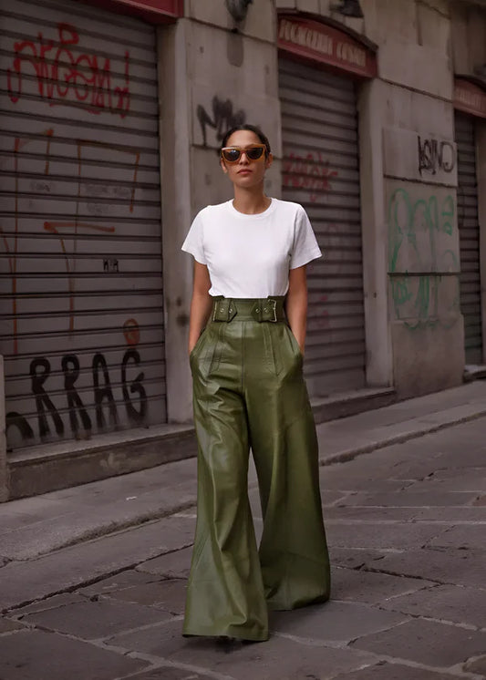 Lalova-Stockholm™ - Stilfulla High-Waist Byxor